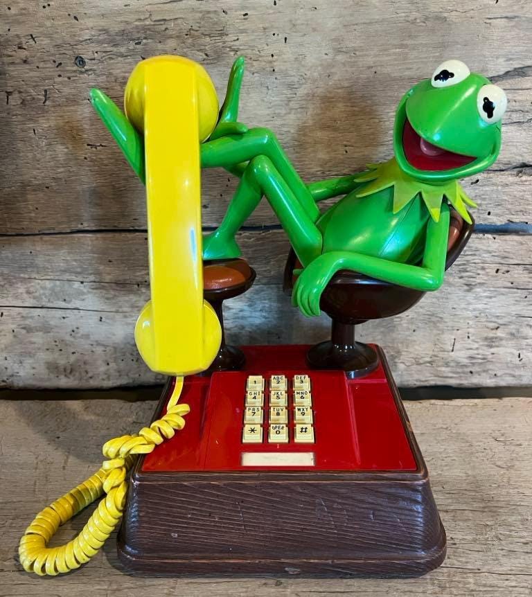 Kermit Telephone - Etsy