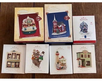 Hallmark keepsake light, sound, music Ornaments-Choice piece