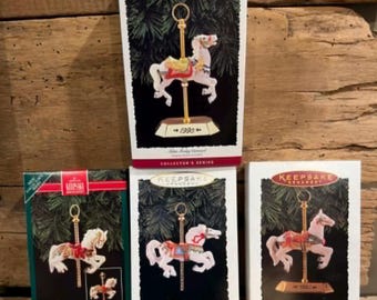 Hallmark Keepsake Carousel Horse Ornament Choice- NIB