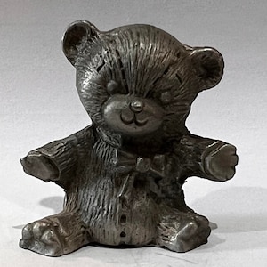Vintage Miniature Teddy Bear Figurine