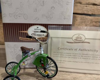 Kiddie Car Classics 1934 Mickey Mouse Velocipede Sidewalk Cruisers Hallmark 1998