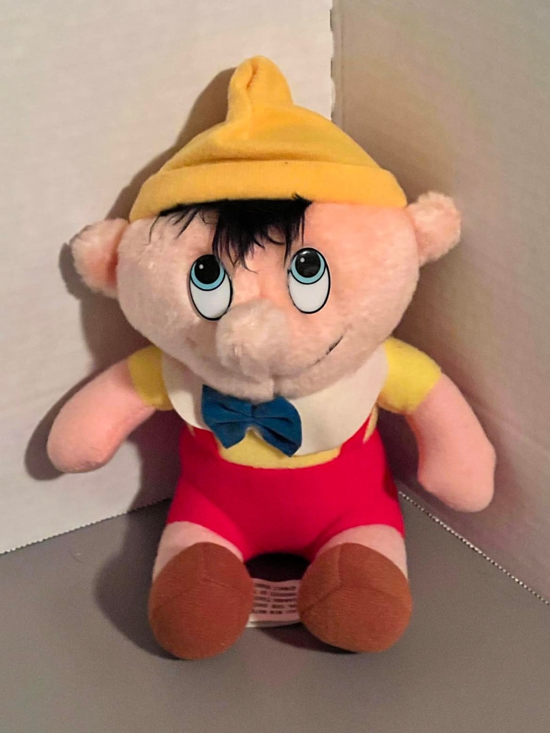 Vintage Pinocchio Plush Toy Doll Etsy
