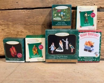 Hallmark Vintage Miniature Ornaments- Choice