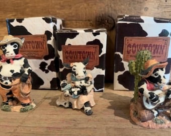 Cowtown Ganz "Choice" Vintage Figurine