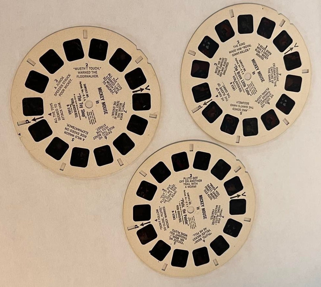 Vintage GAF VIEWMASTER 3 REELS SET COMPLETE OAHU ALOHA ISLAND HAWAII