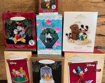 Hallmark Vintage Hallmark Disney Ornaments -Choice