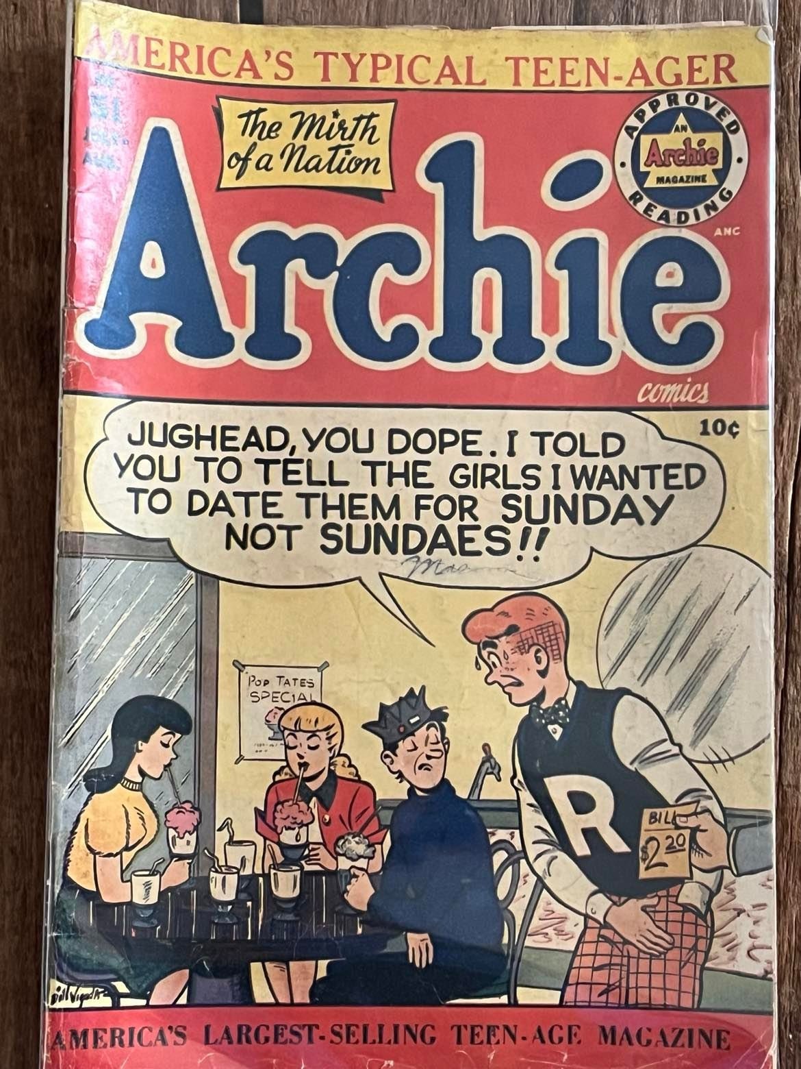 Archie Comic Book 79 or 51 Choice Book - Etsy