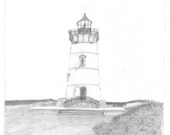 Faro de Edgartown, Massachusetts, EE.UU.