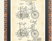 Schwinn Bicycle Patent Print, Banana Seat Bicycle Poster, Cycling Art, Bicycle Art, Stingray, Vintage Bicycle, Bike Art, Cyclist Gift P640
