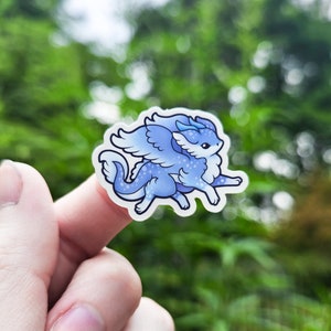 Vinyl Sticker - Tiny Cloud Dragon
