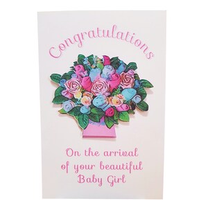 Félicitations - À l’arrivée de votre belle Baby Girl