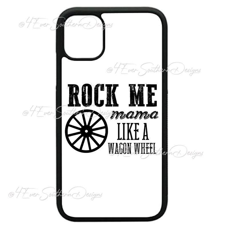Rock Me Mama Like A Wagon Wheel Country Music Sublimation Etsy