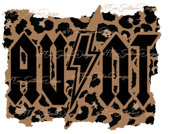 Moster Leopard Print Design PNG | Mosterliv Sublimering (Digital Nedladdning)