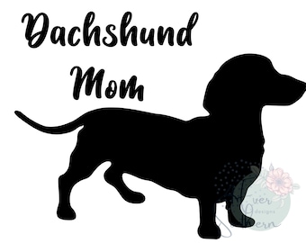 Maman teckel PNG | Conception de chemise pour chien Wiener (téléchargement numérique)