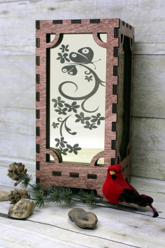 LaserCut Accent Lamp Night Light Etsy