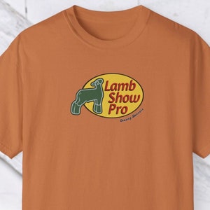Lamb Show Pro Stock Show T-Shirt Viehbestand Schaf Ewe Ob FFA 4-H Tee