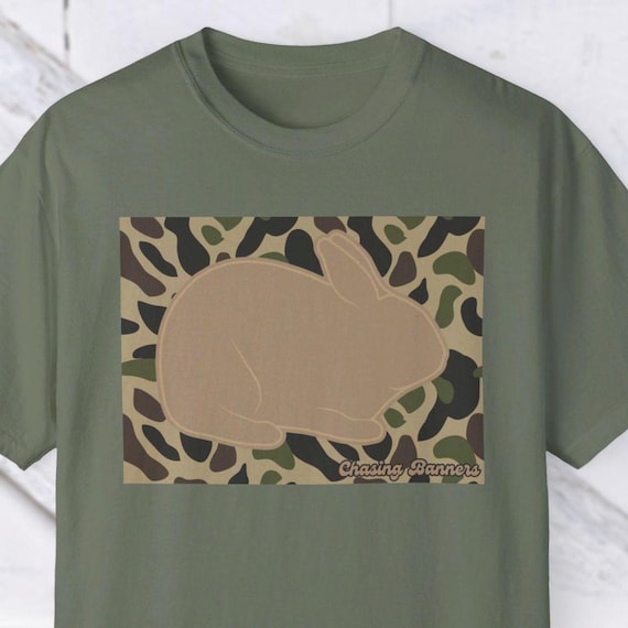 Buy Rabbit Bunny Camo Stock Show Fryer T Shirt Livestock FFA 4-H 