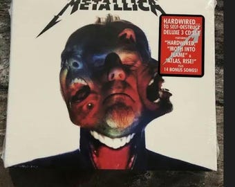 Metallica, Hardwired To Self Destrut, Deluxe Edition, 3 CD's, mit Booklet.