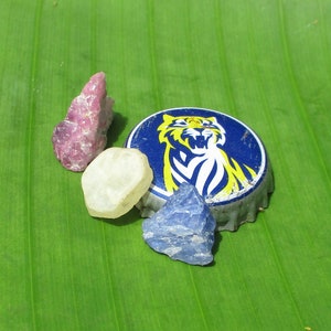MAGOK RUBY & SAPPHIRE Rough Specimens; Burma, Natural, Untreated. 29.30 Carats.