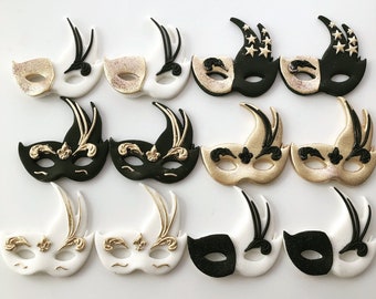 Masquerade Masks cupcake toppers