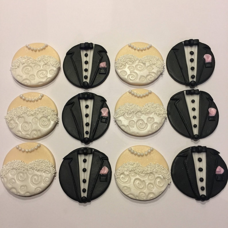 Groom Cupcake Toppers bridal/wedding - Etsy