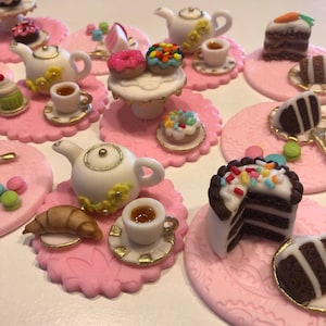 Tea Party Cupcake Toppers