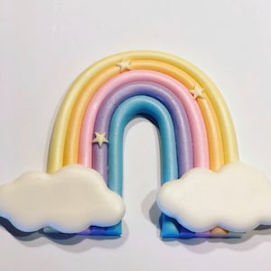 Rainbow cake Topper
