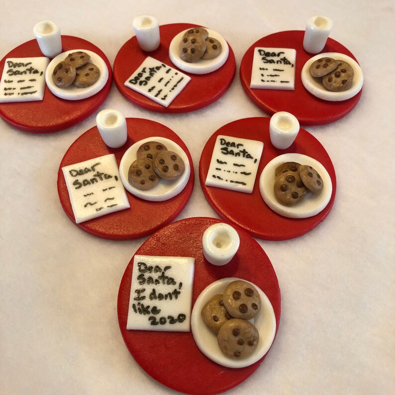 Dear Santa Cupcake Toppers-set of 12 - Etsy