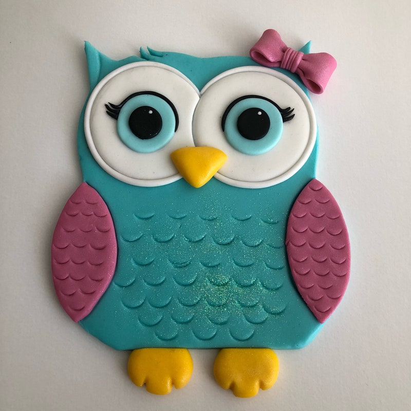 Fondant Owls - Etsy