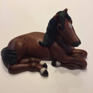 Horse cake topper