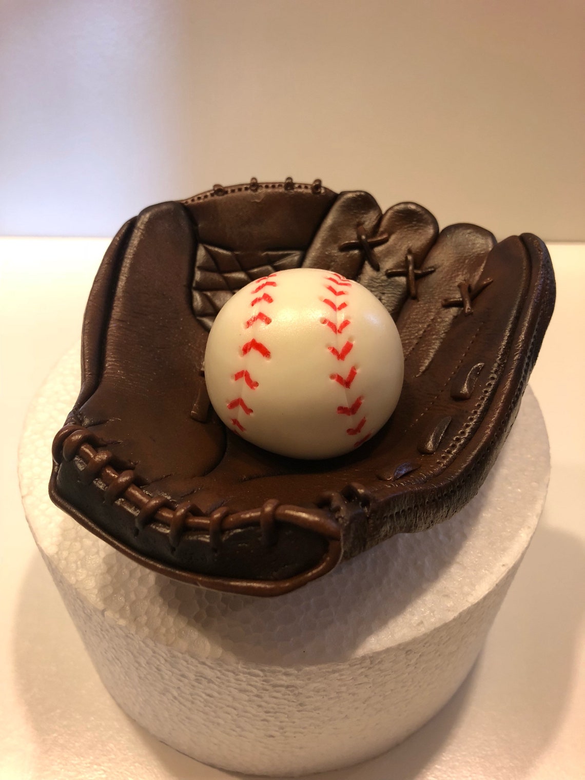 Baseball Glove and Decorations Cake Topper Set Etsy
