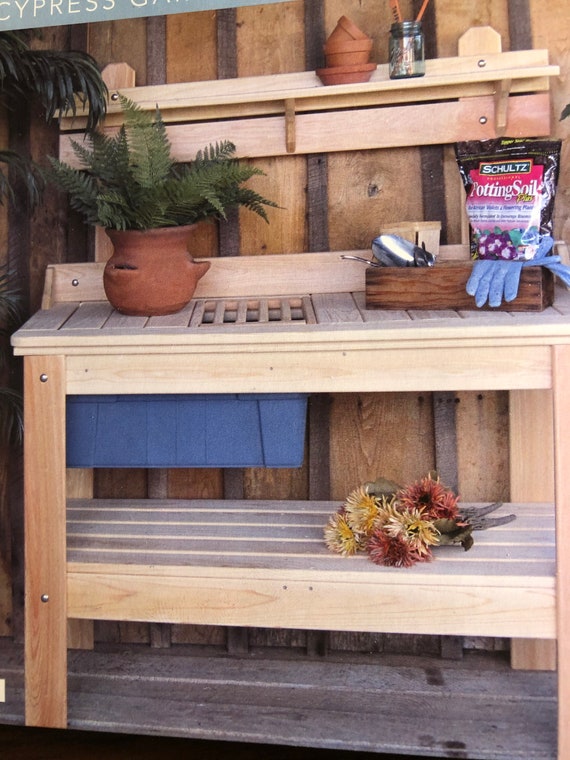 Potting Table Etsy