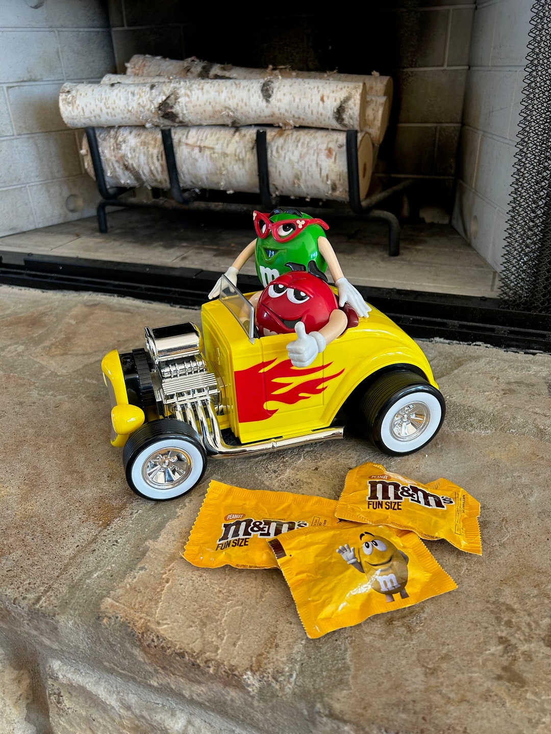 Vintage M&M Hot Rod Candy Dispenser Rebel Without a Clue Etsy