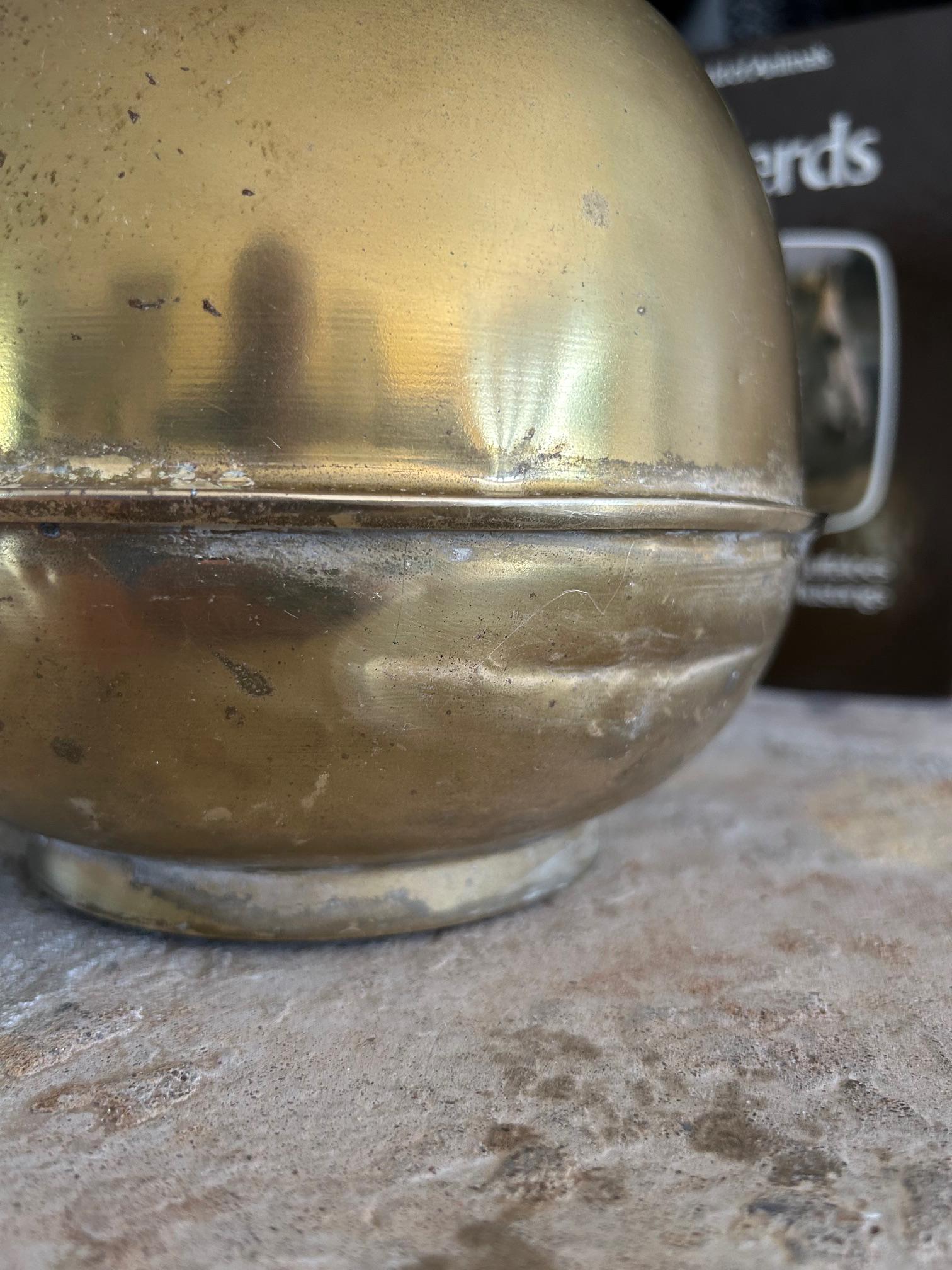 pony express chewing tobacco history Vintage Brass Pony Express Spittoon, 10