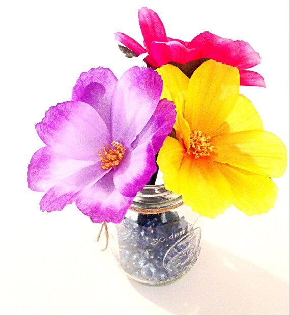 Flower Pen Cosmos Cubicle Decor Flowers For Desk Office Etsy