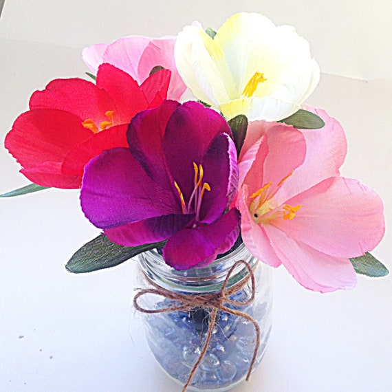 Crocus Flower Pen Flower Pens Office Desk Accessories Etsy