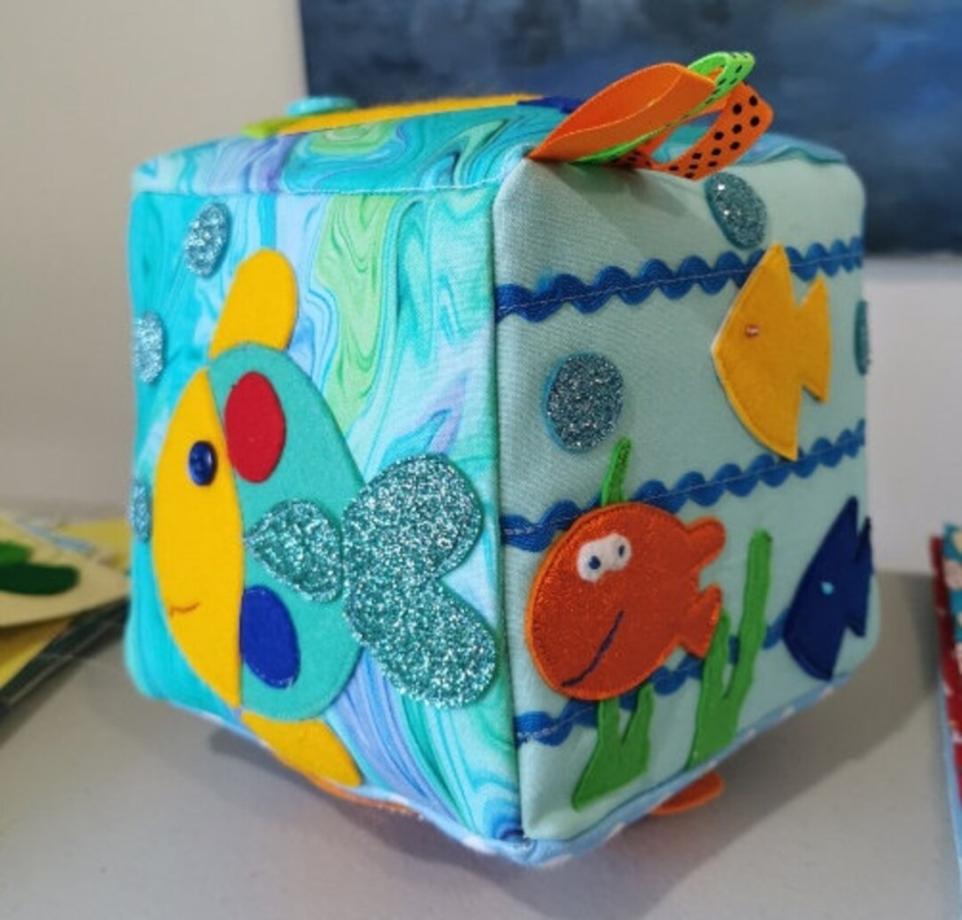 Soft Toy Baby Block Sea Theme Etsy Australia