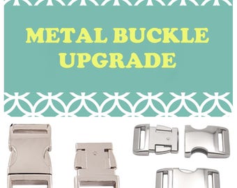 Metal Buckle Upgrade For Dog Collars