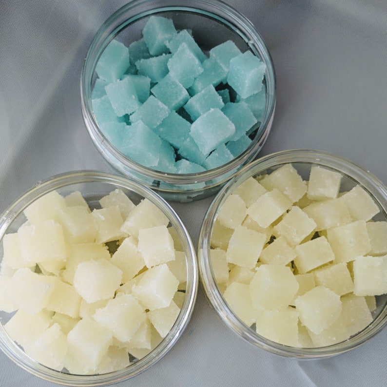 Sugar Scrub Cubes Gentle exfoliant Handmade Natural Gifts Etsy