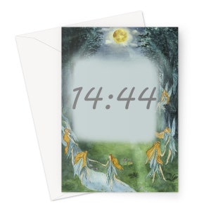 1444 Angel Numbers Greeting Card