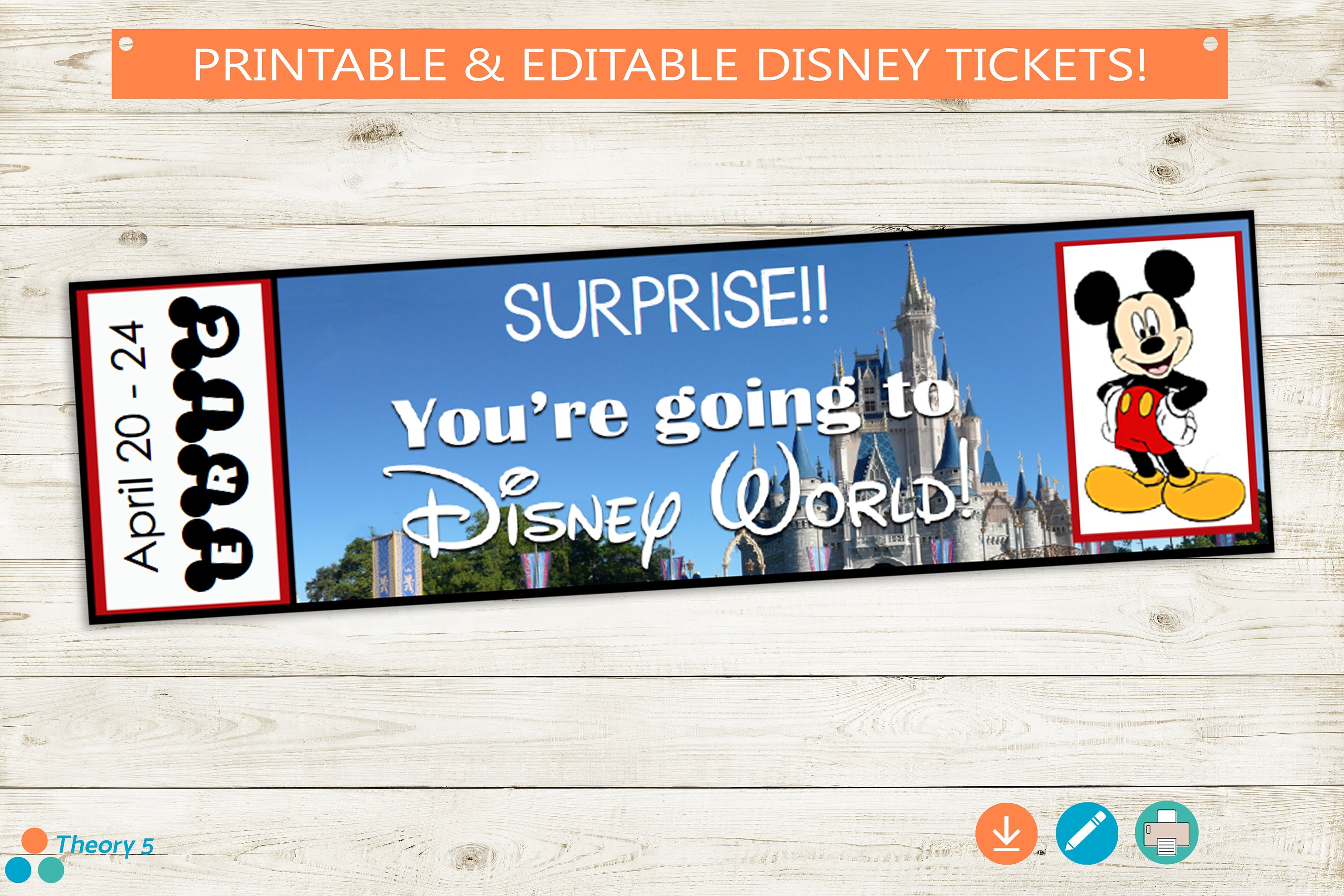 It's just a photo of Satisfactory Printable Disney Tickets This is a graphic of Satisfactory Printable Disney Tickets