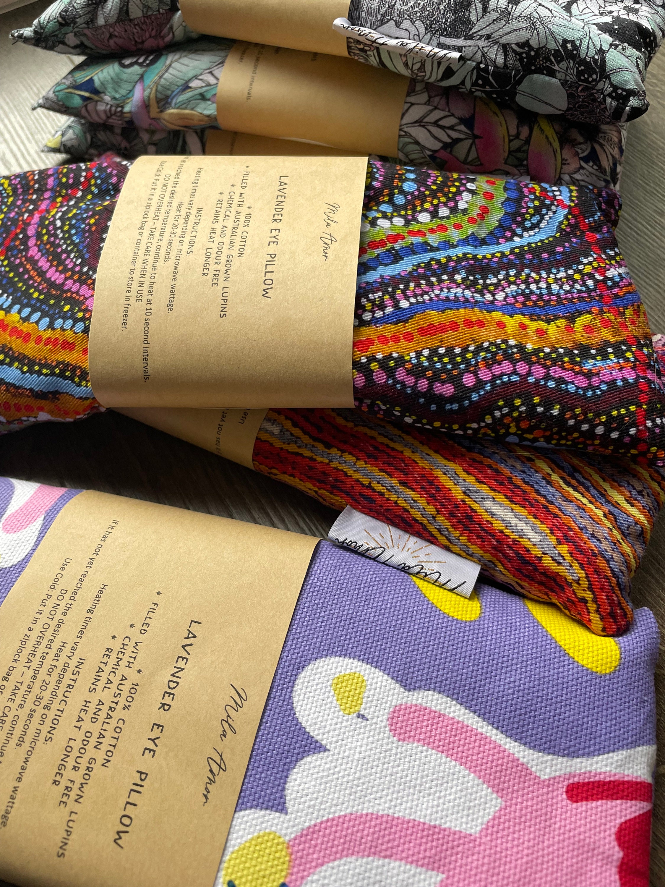 Lavender Eye Pillow Heat Packs Etsy