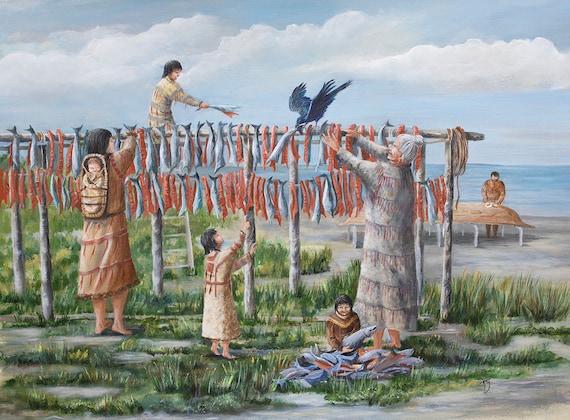 アラスカ 部族 ネイティブアメリカン アート ネイティブ・アメリカン達