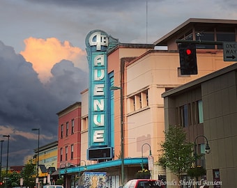 Anchorage, 4th Ave Theater, Historic buildings alaska, Anchorage history, Downtown Anchorage alaska, famous alaskan buildings, old theaters