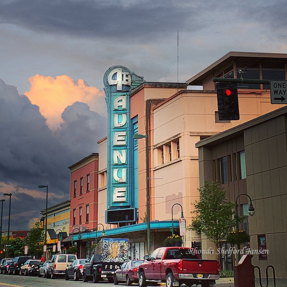 Anchorage, 4th Ave Theater, Historic Buildings Alaska, Anchorage