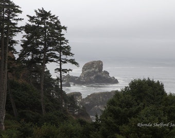 Oregon Coast Storm, stormy seascapes, seascape photography, beach prints, rugged coastline prints, coastal wall art, Seascape prints