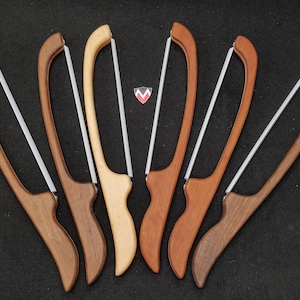Wood Handle Bread Knife - Right or Left Handed