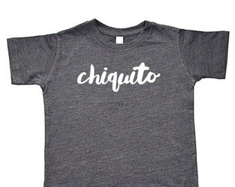 Chiquito/Chiquita Toddler Youth Short-Sleeve Tee, Baseball Tee & Infant Newborn Bodysuit/One Piece | Spanish Español Little One Nickname