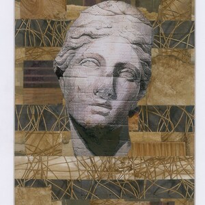 WIRED- Original mixed media art on paper.