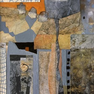 JOURNEY THROUGH my DREAM- Original mixed media art on paper.